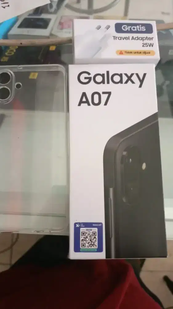 Murah hp Samsung A07 4/64 baru buka segel dus aja grs resmi