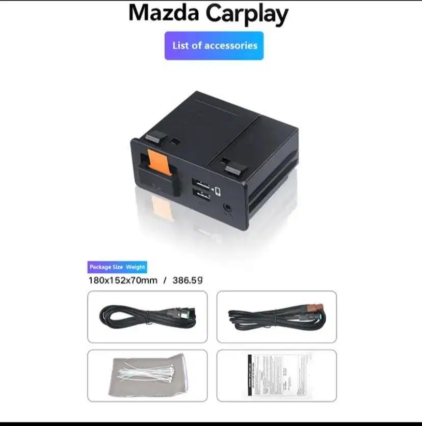 Mazda Connect – Wireless Android-Auto & Apple CarPlay