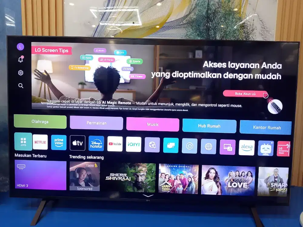 SEMART TV LG 50 INCH SERI UR