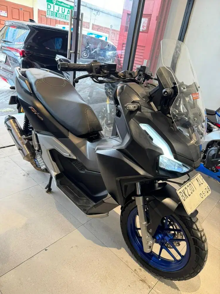 Honda ADV 160 Tipe ABS Tertinggi 2023 warna Hitam Doff ADV160 CC Matic