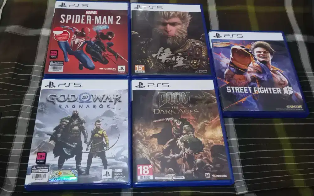 PS5 BD Games Blueray