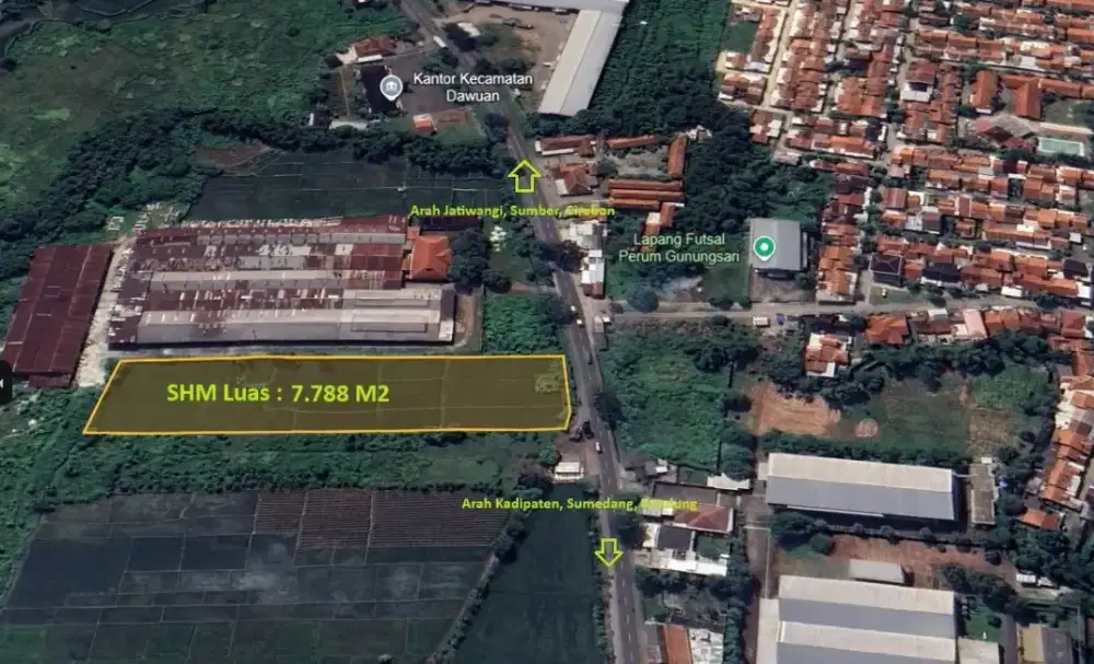 DIJUAL TANAH SAWAH