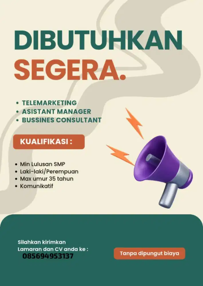 Lowongan pekerjaan