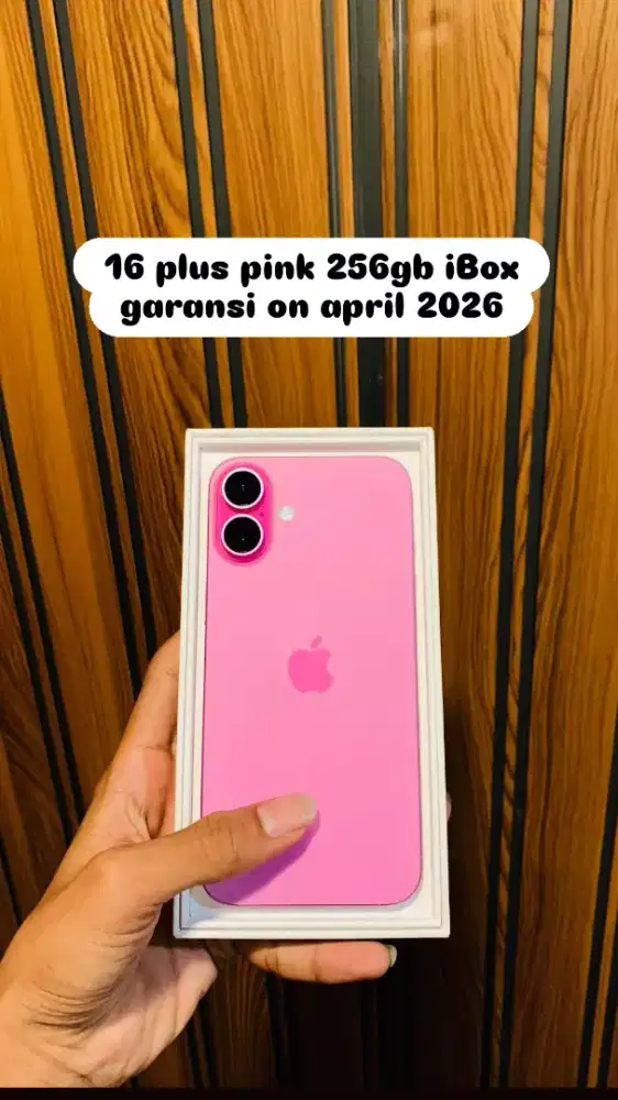 iphone 16 plus pink 256gb iBox