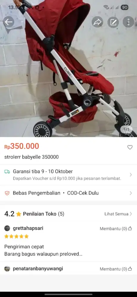 Stroller babyelle