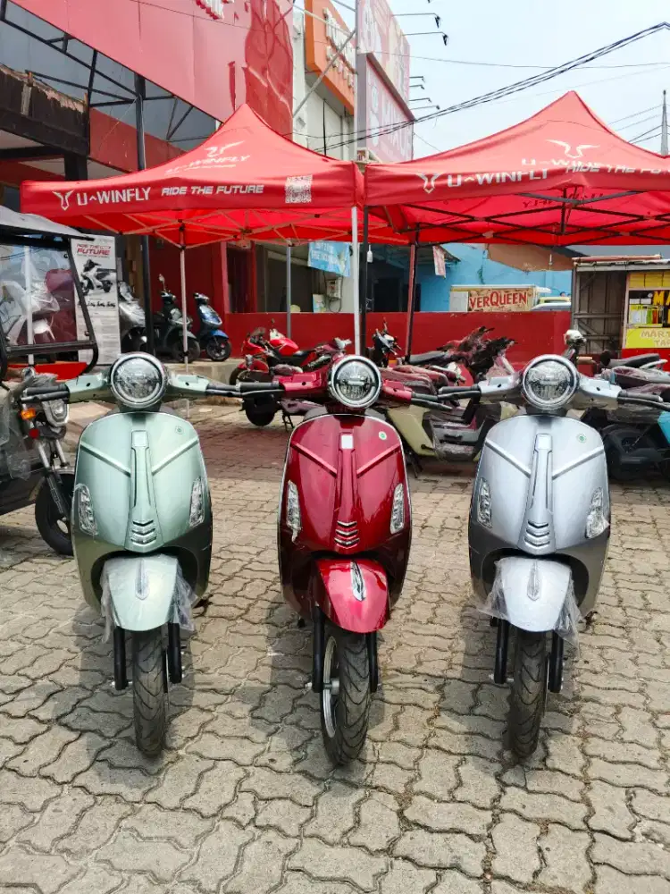 Sepeda listrik semi motor tesla (barang baru dan harga promo)
