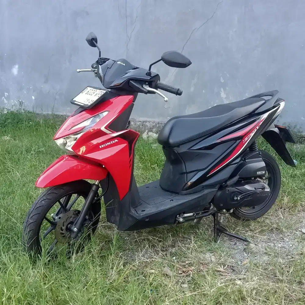 Honda beat merah mulus