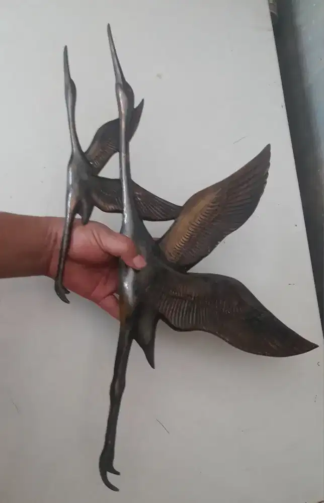 Pajangan Burung Bangau