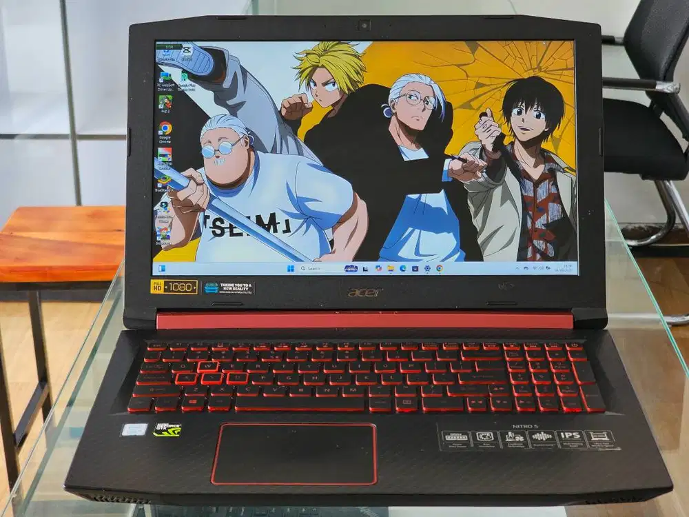 ACER Nitro AN515 52 intel Core i5 Gen 8 Ram 16 GB SSD 512 GB Nvidia