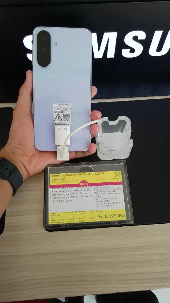 cicilan Samsung A36 tanpa kartu kredit