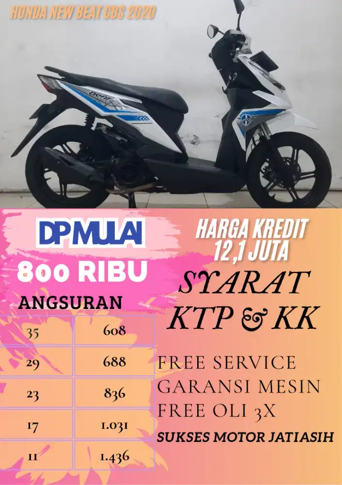 HONDA NEW BEAT CBS 2020