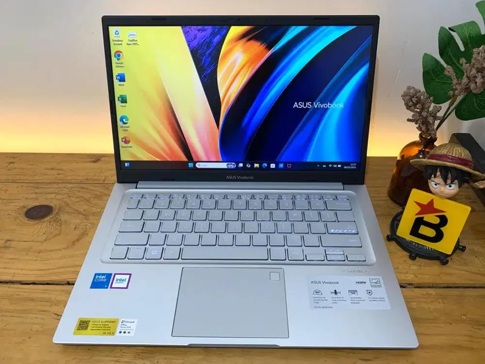 Laptop Like New Asus Vivobook 14 A1404VA Intel Core 5 120U Garansi 2th