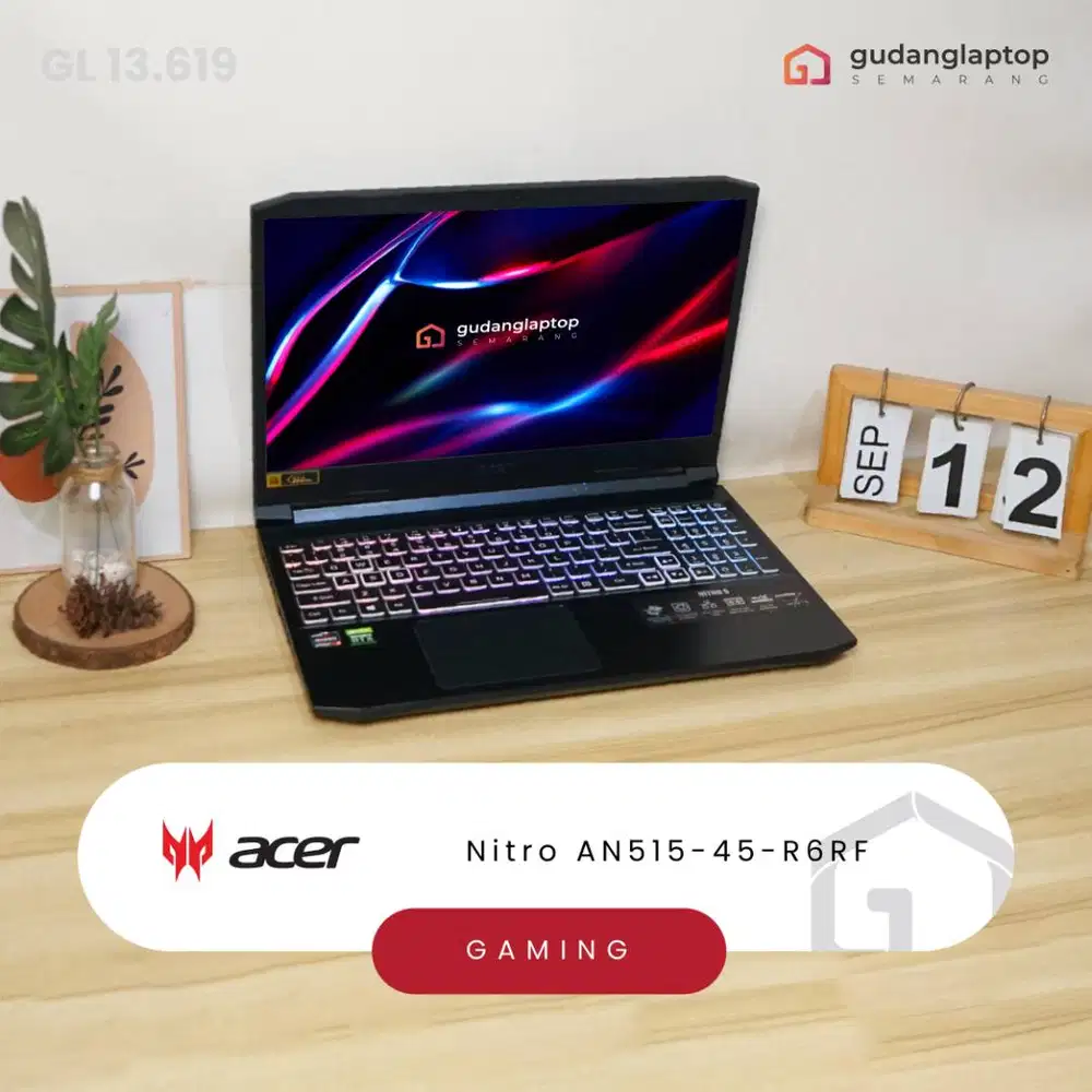 ACER NITRO 5 AN515-45-R6RF AMD Ryzen 7 - 5800H 16/512 Nvidia RTX 3060