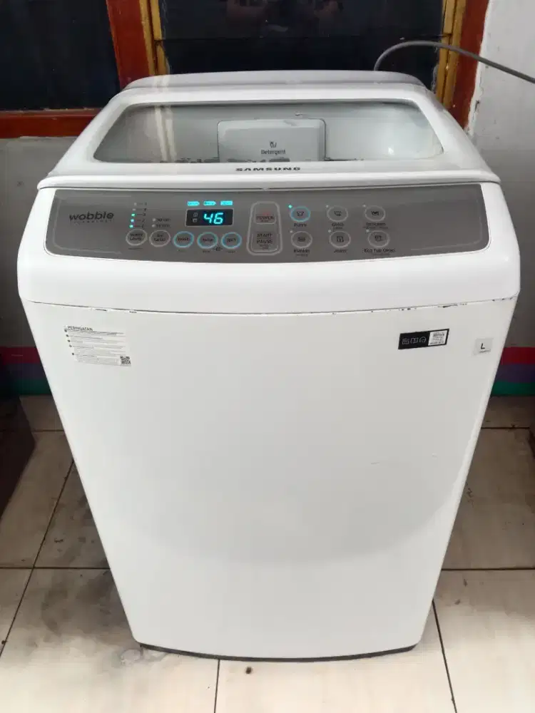 jual mesin cuci 1 tabung samsung wa80h4200sw 8kg digital  /otomatis