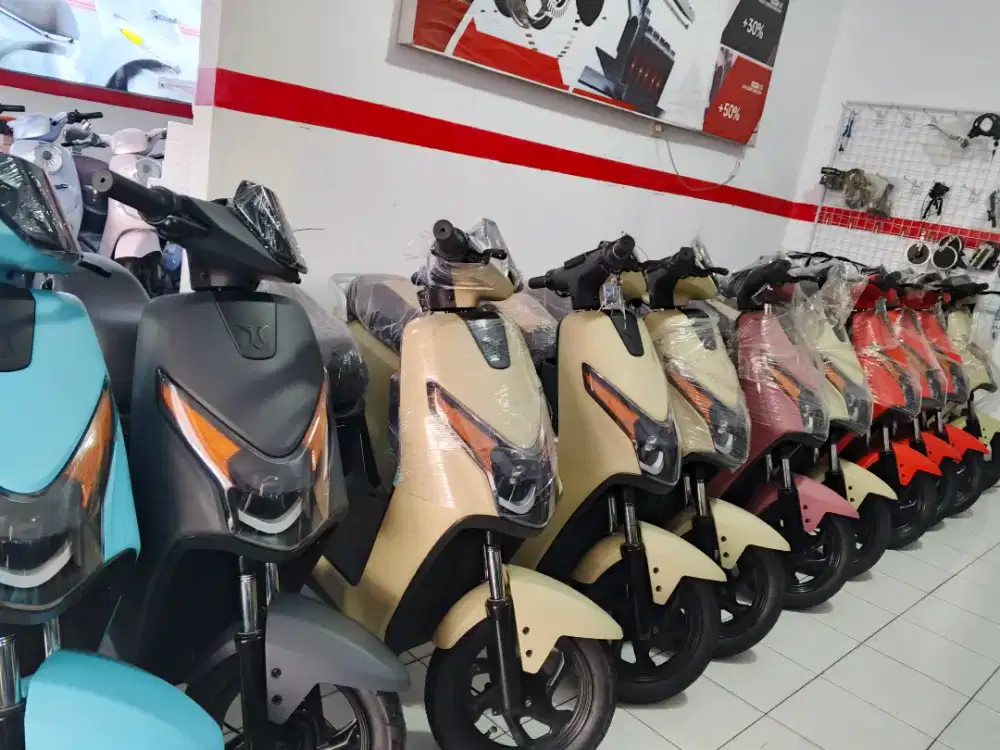 Sepeda listrik uwinfly d75 (barang baru dan harga promo)