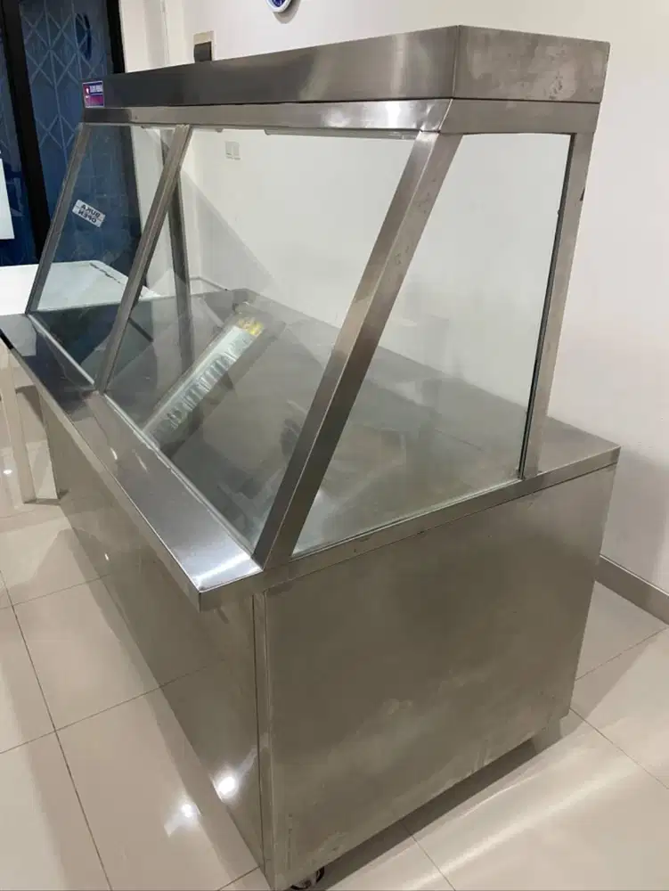 Etalase Makanan Stainless Steel Asli