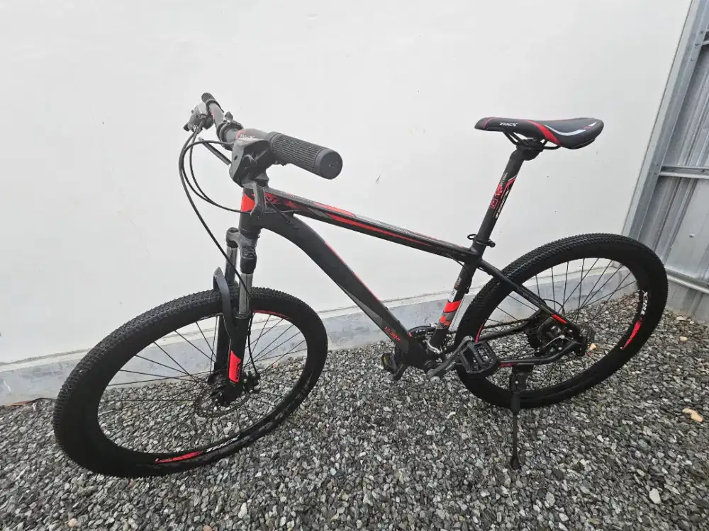 Sepeda MTB Merk Trex 27,5 Warna Hitam Merah