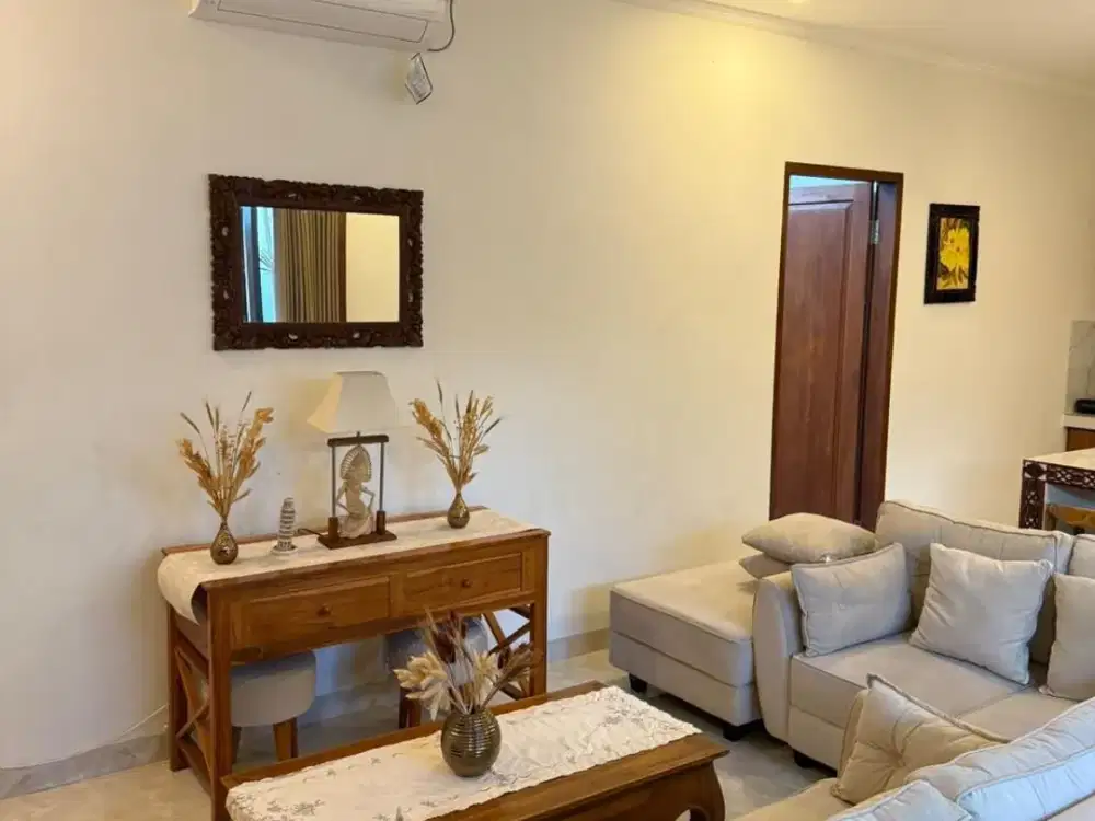 Dijual atau Disewa Villa Baru Furniture lengkap dekat Pantai Sanur