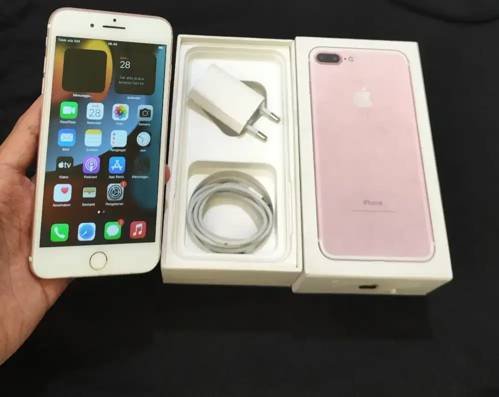I-Phone 7+ 32gb fullset