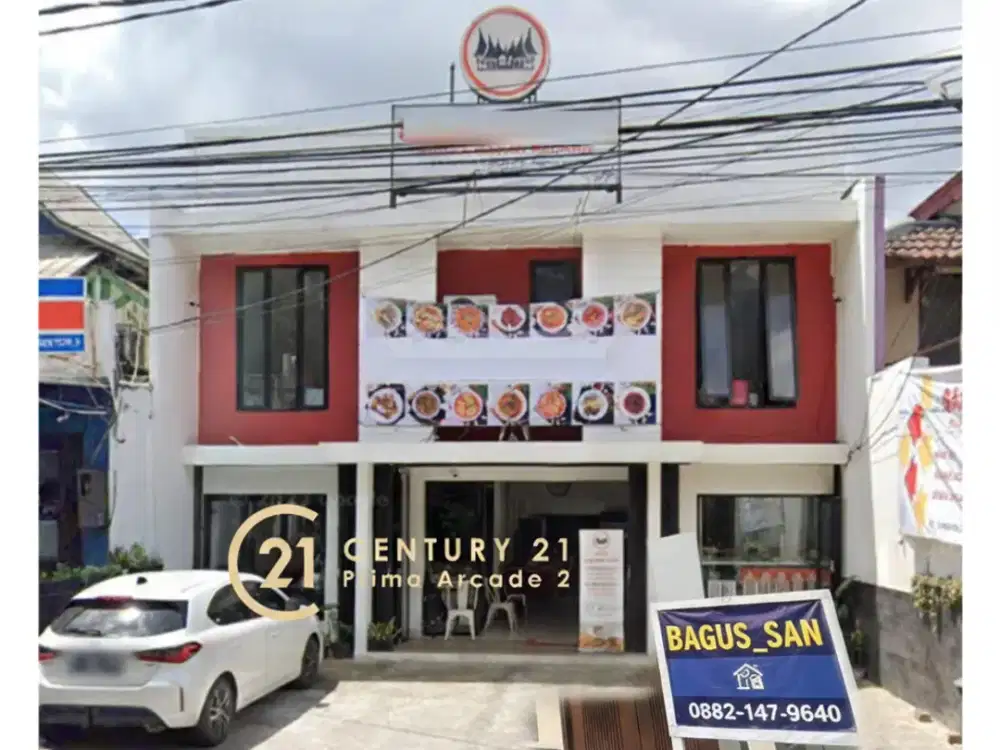 Ruang Usaha Komersil Ex-Resto Area Strategis Pinggir Jalan Bintaro Utama Sektor 3A