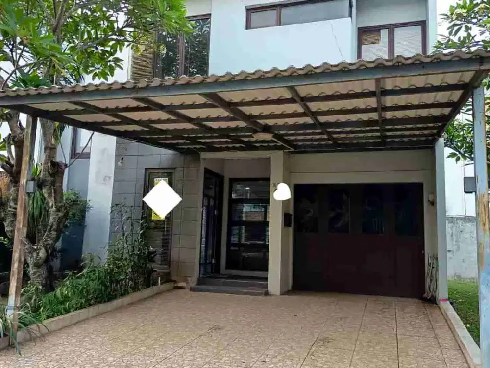 disewakan rumah besar full furnish di cluster eternity icon bsd