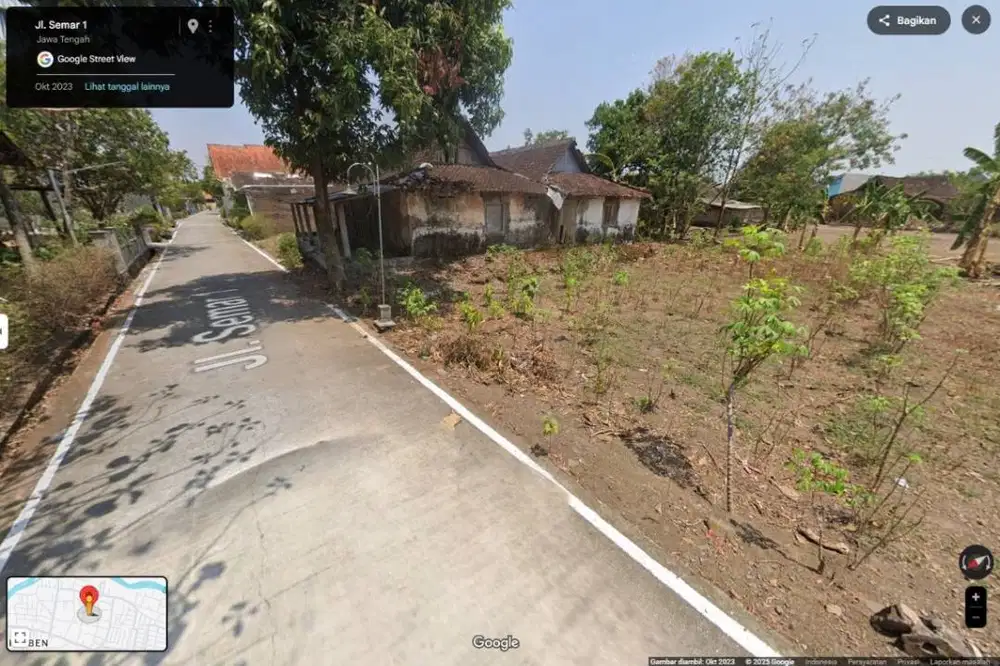 Jual tanah pekarangan, dekat lokasi fajar indah