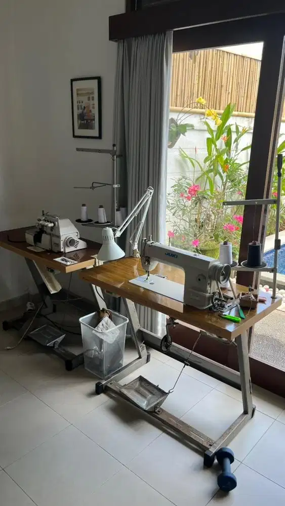 Mesin jagit juki dan mesin obras benang 4 typical