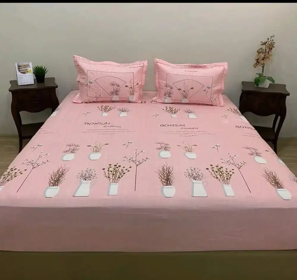 Ready Stock Sprey Tempahan ukuran 180 x 200tinggi 30 cm