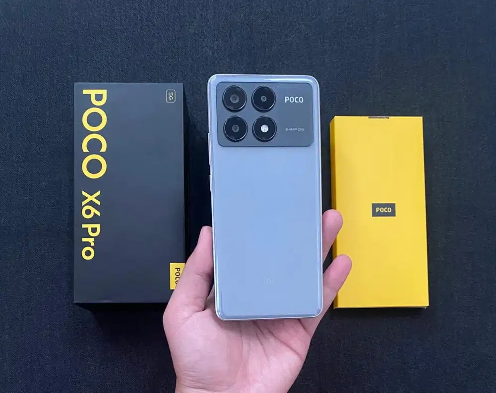 Poco X6 Pro 5G 12/512 Fullsheet Mulus Garansi Aktif