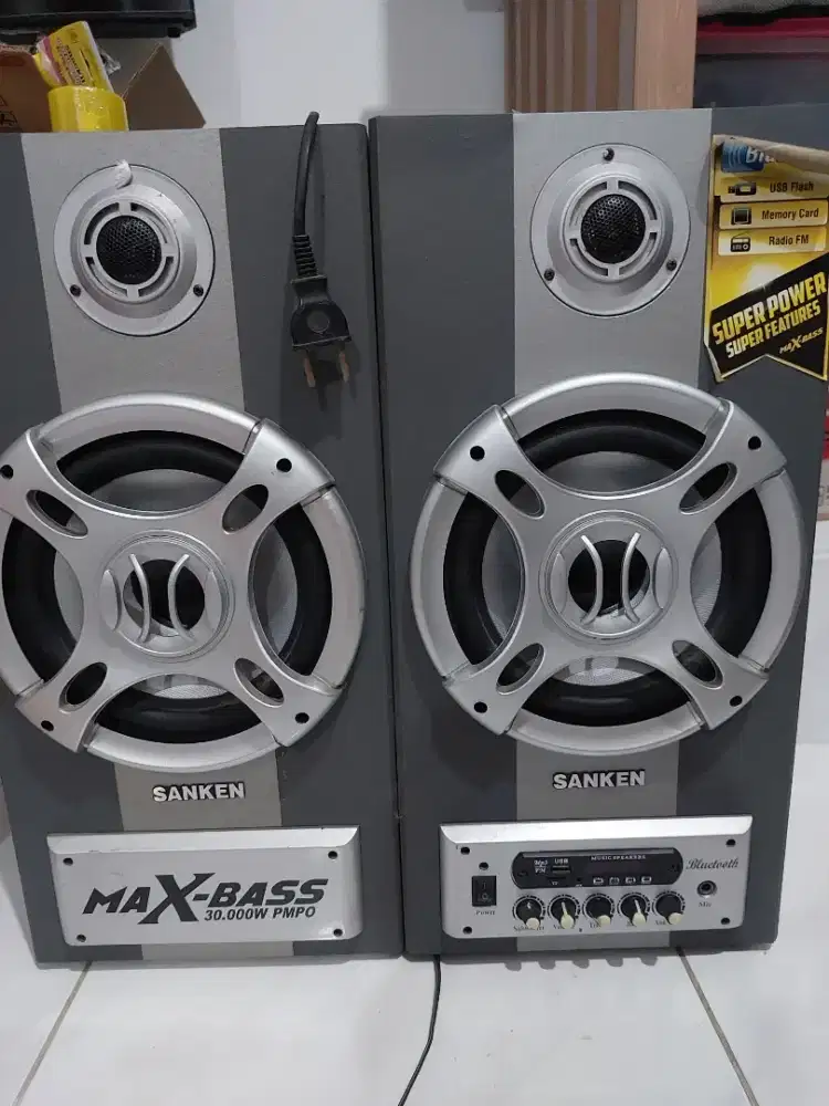 speaker aktif merk sanken maxbass