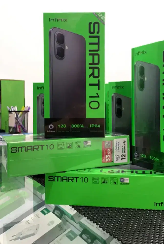 Infinix Smart 10 Baru Segel – Bisa Bayar Pakai Semua Paylater