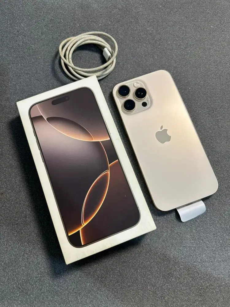 Iphone 16 promax 256 gb resmi dual sim nano beacukai