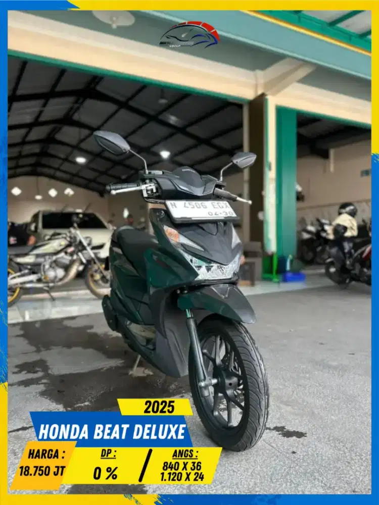 HONDA BEAT DELUXE 2025 BEKAS RASA BARU LURR HIKMAH MOTOR KEPUH MALANG