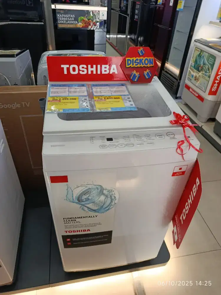 Mesin cuci Toshiba AW-M801AN cicilan Tanpa DP bunga 0%