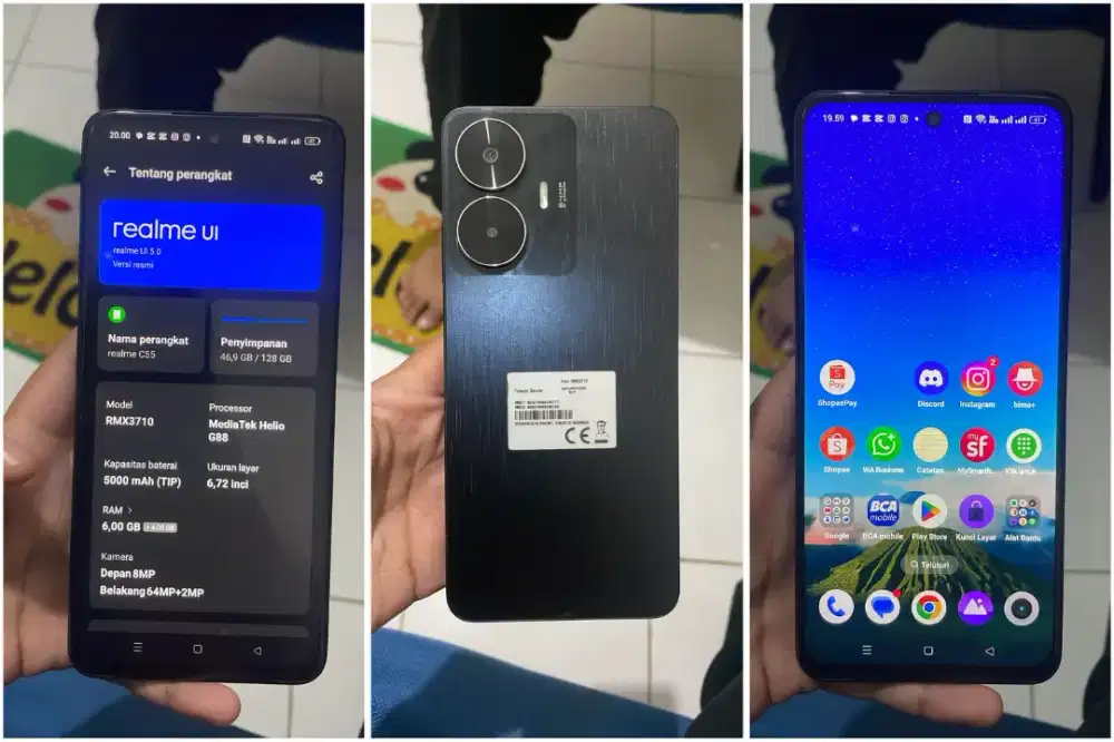DIJUAL REDMI REALME SAMSUNG