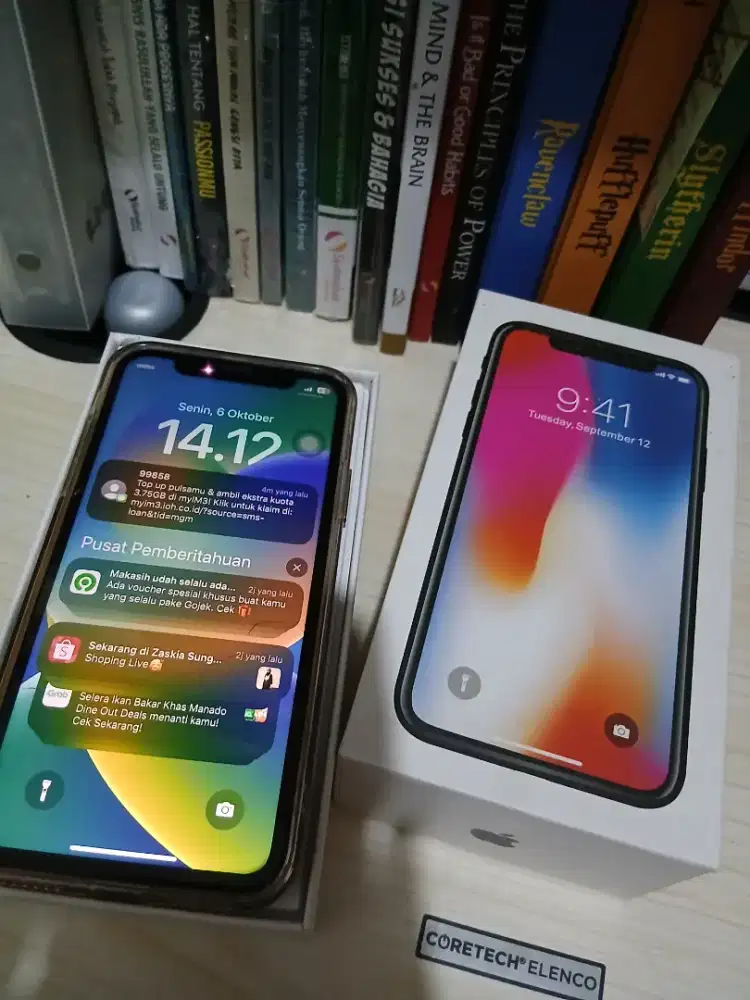 IPHONE X BLACK ALL OPERATOR