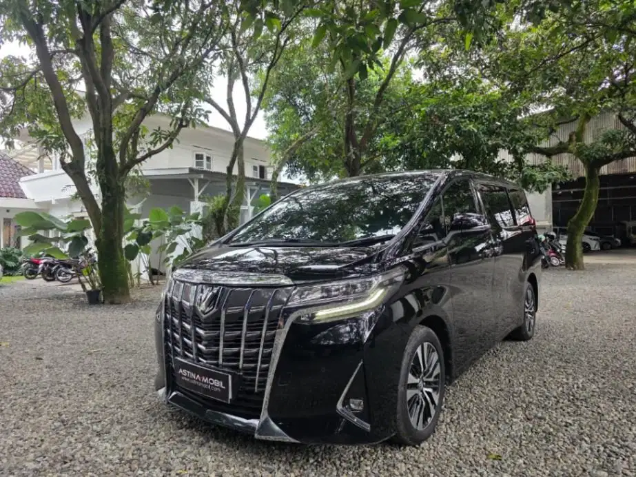 KM 38.000 Toyota Alphard 2.5 G AT Matic 2018 ASTINA MOBIL No Vellfire