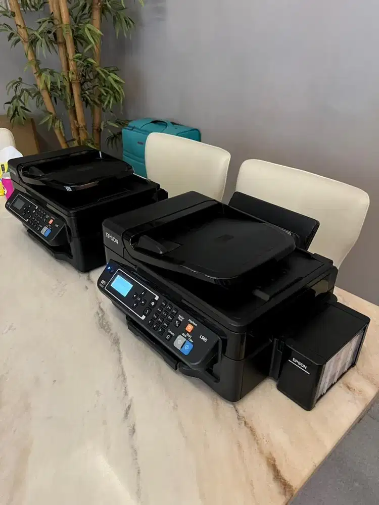 Printer Epson ink tank all in one print scan copy adf murah L565 cakep