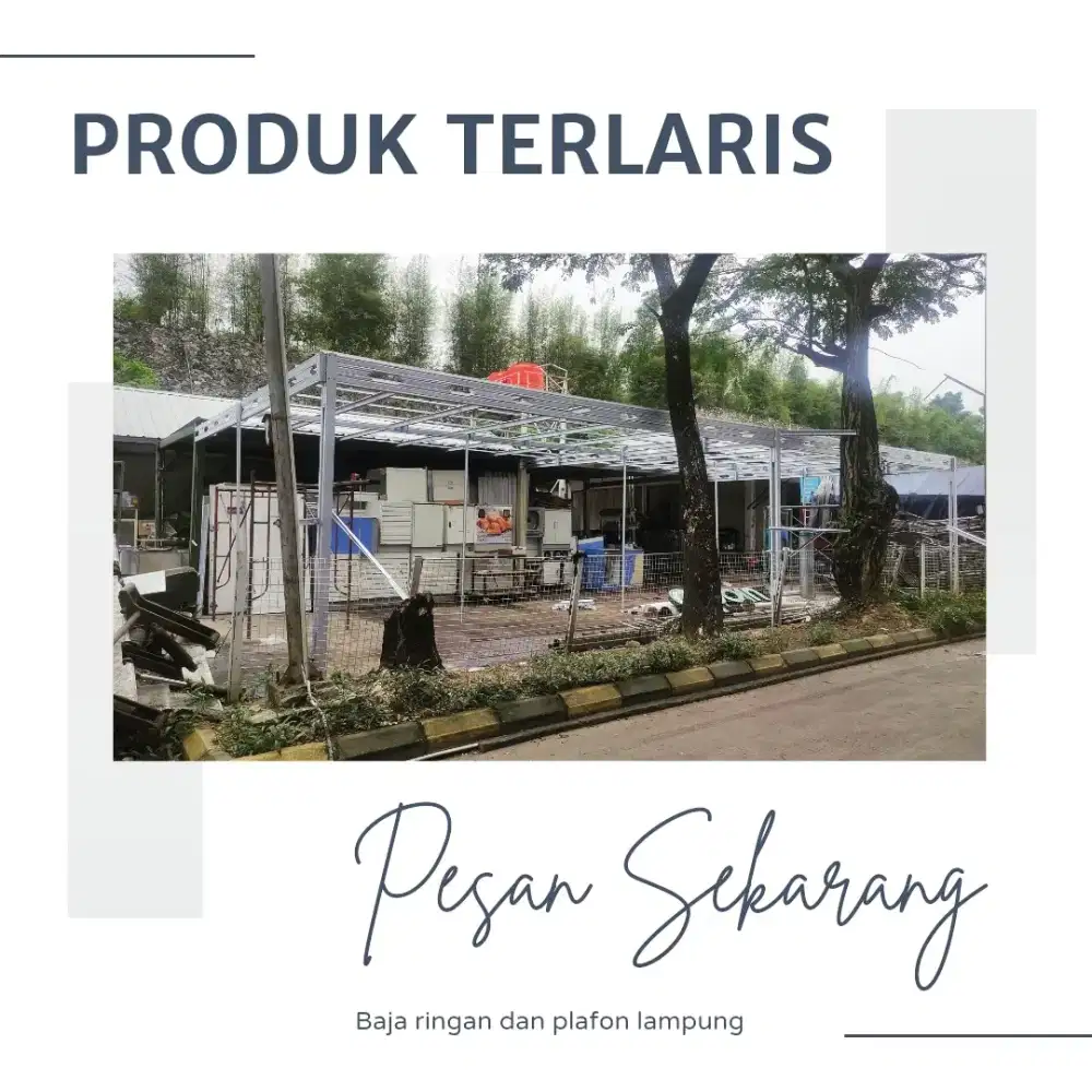 Baja Ringan, Kanopi, Plafon & Interior  – Harga Terbaik Lampung