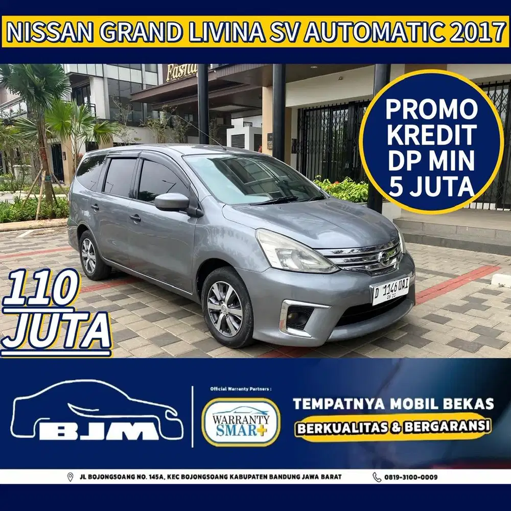 NISSAN GRAND LIVINA SV AUTOMATIC 2017