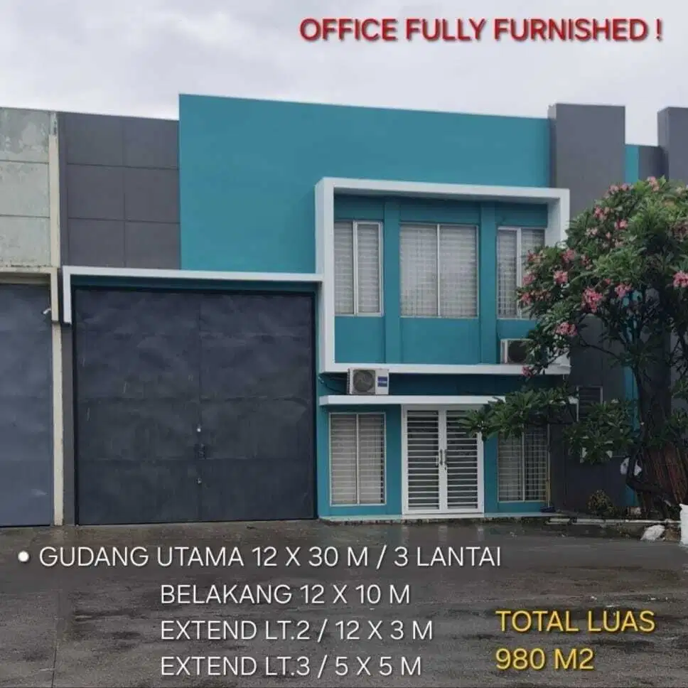 Gudang DISEWAKAN Tangerang