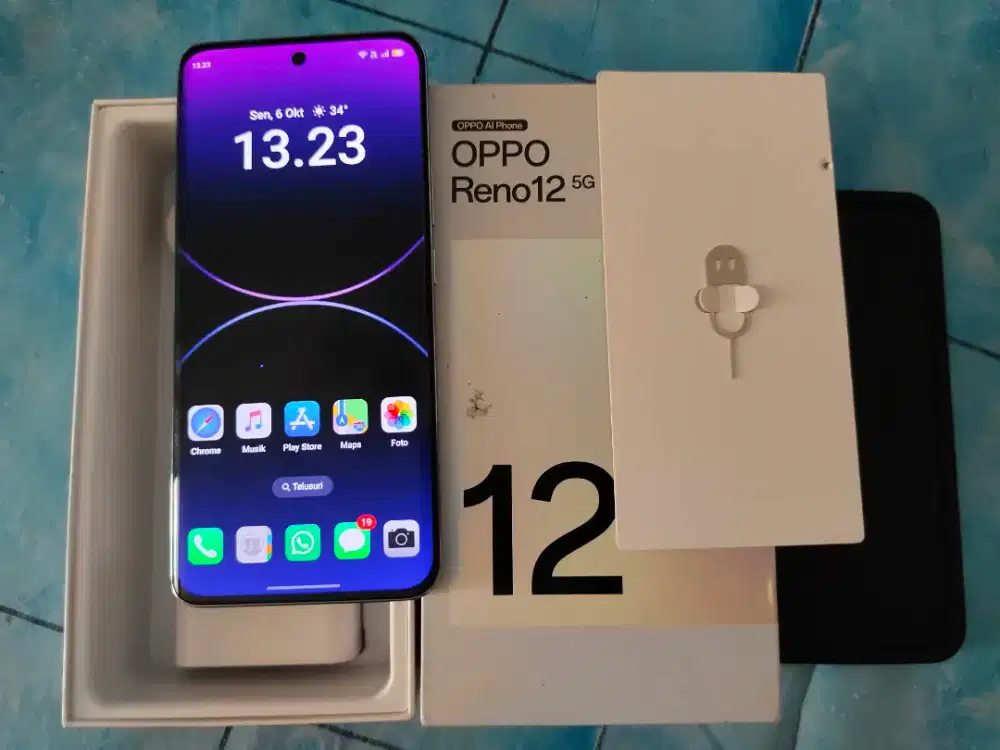 Oppo Reno 12 5G Fullset Minus Sedikit Kayak Baru Termurah
