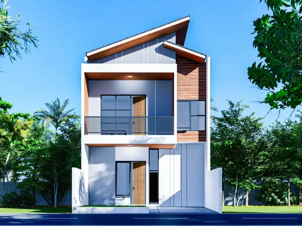 RUMAH BEBAS BANJIR BISA CUSTOM LAYOUT DALAMNYA DEPOK