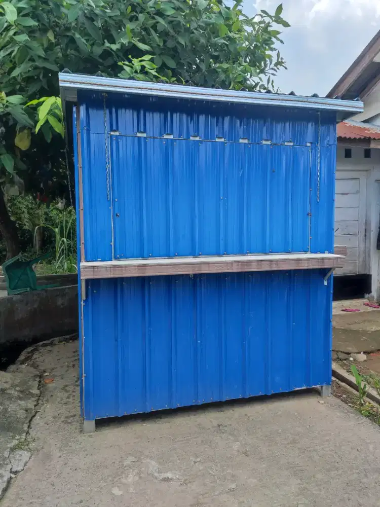 Jual box kontener ukuran 1,6 meter x 2 meter harga nego