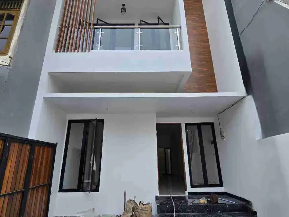 Rumah Modern Minimalis Dalam Komplek Kav DKI Pondok Kelapa Duren Sawit Jakarta Timur