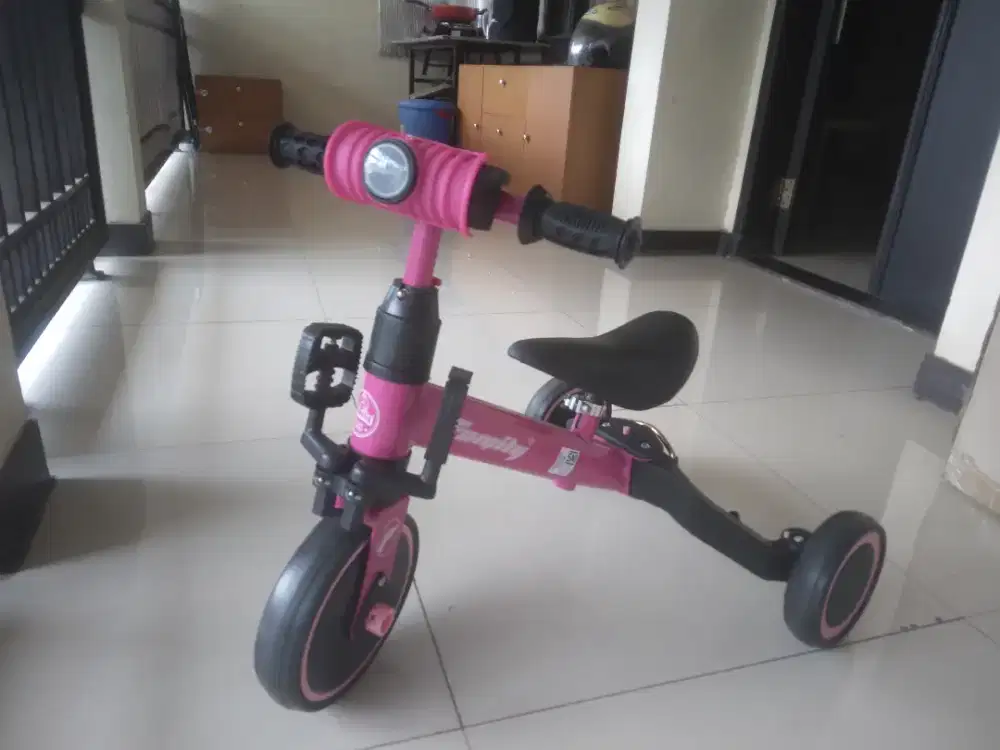 Sepeda anak roda tiga Tricycle Balance 2in1