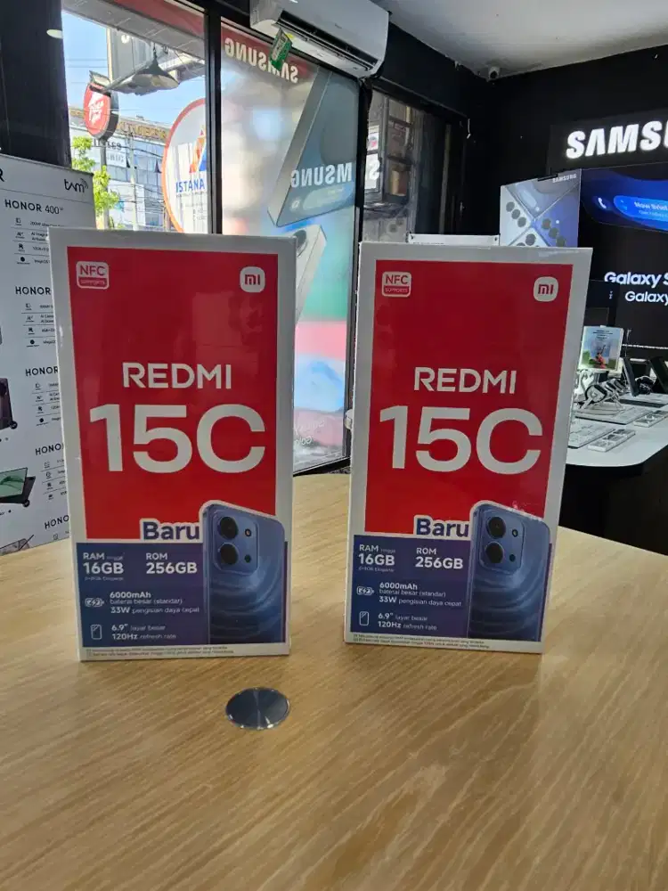REDMI 15C 8/256 ( PROMO MURAH)