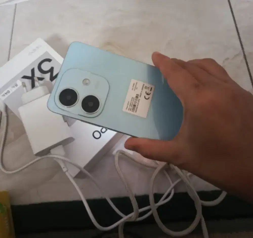 Jual hp Oppo a3x ram 4/64 fullset