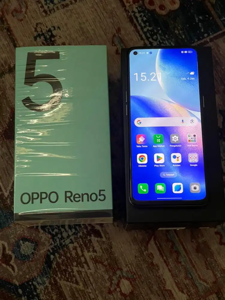 Oppo Reno 5 Lengkap Original Resmi Indonesia