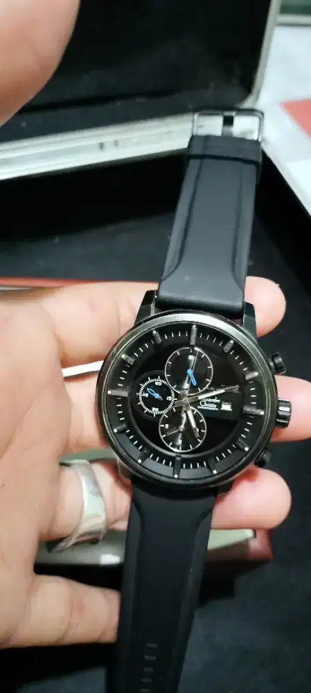 Jam Alexander cristie Crono waktu tgl akurat ada box/kotak
